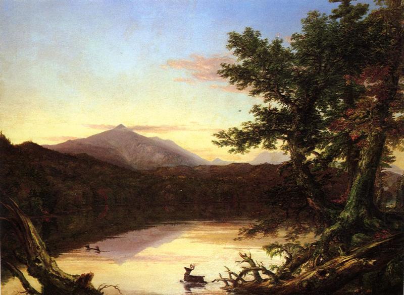 Schroon Lake, Thomas Cole